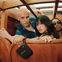 Портативная колонка Marshall WILLEN BLACK & BRASS                                                                                                                                                                                                         