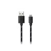 Кабель Smartbuy iK-12n USB- MicroUSB Черный 