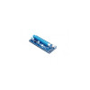 Адаптер удлинитель райзер PCle 1x в 16х с питанием SATA/Molex/6pin KS-is (KS-347) 