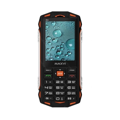 Мобильный телефон Maxvi R3 orange IP68                                                                                                                                                                                                                    