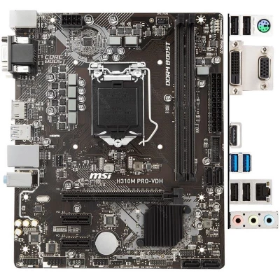 Материнская плата MSI H310M PRO-VDH                                                                                                                                                                                                                       