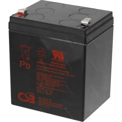 Батарея 12V/ 5,0Ah CSB HR 1221W клеммы F2                                                                                                                                                                                                                 