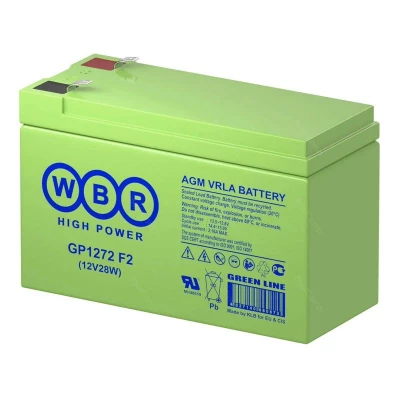 Аккумуляторная батарея WBR GP1272 F2                                                                                                                                                                                                                      