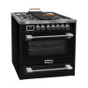 Плита комбинированная KAISER HGE 93505 S+Гриль-плата ET04GGP 