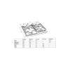 Варочная поверхность газовая GORENJE GT 642AXW 