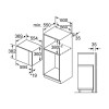 Микроволновая печь встраиваемая Bosch BFL554MS0 