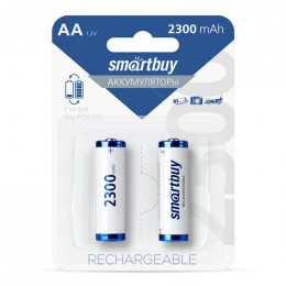 Аккумулятор R6 2300mAh Smartbuy BL-2 (аккум-р 1.2В) SBBR-2A02BL2300                                                                                                                                                                                       