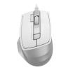 Мышь A4Tech Fstyler FM45S Air белая/серебристая 