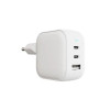 Сетевое зарядное устройство VLP G-Charge 65Вт 2*USB-C+USB-A белый 
