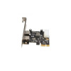 Контроллер PCI-е KS-is USB 3.0 x2 (KS-576L2) 