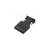 Переходник HDMI F в VGA M с аудио KS-is KS-425 