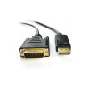 Кабель Displayport - DVI KS-is (KS-453-1.8) длина - 1,8 метра 