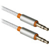 Кабель Аудио Defender JACK01-03 JackM-JackM белый 1.2 м 