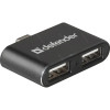 Универсальный USB разветвитель Defender Quadro Dual 83207 