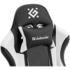 Игровое кресло Defender Tios чёрный/белый 