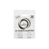 Переходник питания Cablexpert A-AC-UKEU-001 с вилки EU,UK в RU белый 