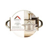 Кастрюля DOMOLETTI CW-B037-20124 6,0L 