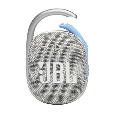Портативная колонка JBL Clip 4 Eco White                                                                                                                                                                                                                  