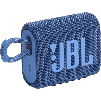 Портативная колонка JBL GO 3 ECO Blue                                                                                                                                                                                                                     