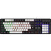 Клавиатура игровая Defender Dark Knight GK-077 бел-чёрн 