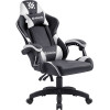 Игровое кресло Defender Companion чёрный/белый 