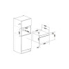 Микроволновая печь встраиваемая KORTING KMI 830 GNBX 