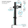 Кронштейн для мониторов Kromax CASPER-505 black 