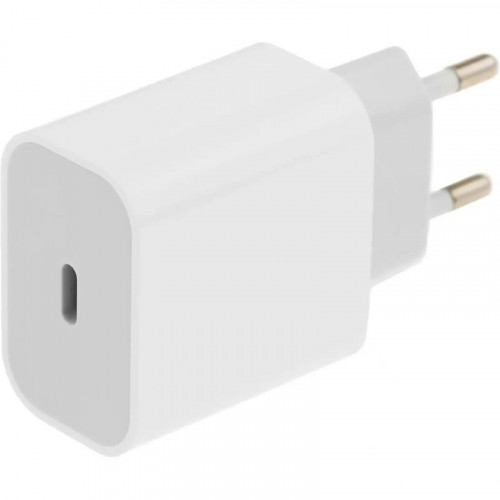 Сетевое зарядное устройство Borasco PD 20W Type-C 1м белое 