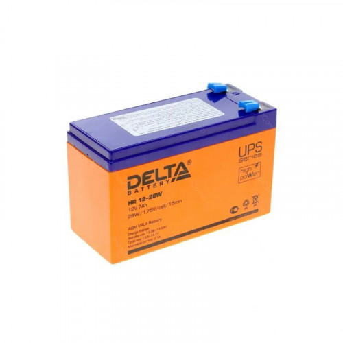 Батарея 12V/ 7,0Ah DELTA HR 12-28 W 