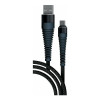 Кабель Borasco Fishbone micro-USB - USB 1 метр черный 