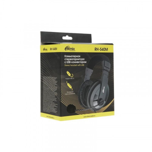 Гарнитура RITMIX RH-540M black 