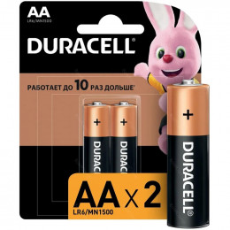 Батарейки Duracell LR6 MN1500 (BL-2)                                                                                                                                                                                                                      