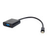 Переходник MiniDisplayPort - VGA A-mDPM-VGAF-02 black 