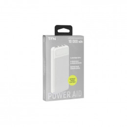 Портативная батарея TFN PowerAid (10W) 10000мАч TFN-PB-278-WH белая                                                                                                                                                                                       