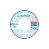 Диск CD-R CROMEX, 700 Mb, 52x, Cake Box (упаковка на шпиле), КОМПЛЕКТ 50 шт., 513772 