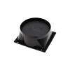 Вытяжка наклонная KRONA BELINDA 600 black SGC 