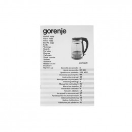 Чайник Gorenje K17GDW                                                                                                                                                                                                                                     