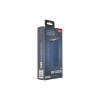 Портативная батарея OLMIO QS-30 30000мАч синяя soft-touch 