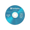 Матрица CD-RW 700Mb Verbatim 12X Slim Case (5) COLOR (43167) 