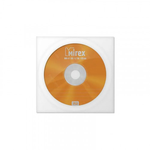 Матрица DVD+R 4.7Gb Mirex 16X Бум. конверт (1) (UL130013A1C) 