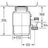Измельчитель пищевых отходов TEKA TR 550 (115890013) 