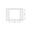 Кухонная мойка TEKA FORSQUARE 50.40 TG 115230009 белый 