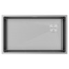 Кухонная мойка PAULMARK NEXT-SKEW 74 UNI-BS PM887444-BS сталь 
