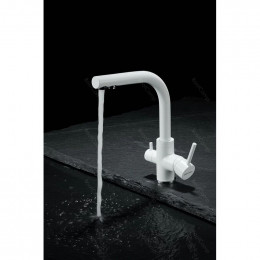 Кухонный смеситель PAULMARK ESSEN Es213011-431TW(WH)                                                                                                                                                                                                      