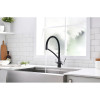 Кухонный смеситель PAULMARK SIEGEN-418(BLM) Si213111-418 черный металлик 