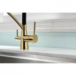 Кухонный смеситель PAULMARK SIEGEN-G Si213111-G золото                                                                                                                                                                                                    