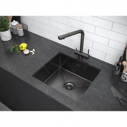 Кухонный смеситель PAULMARK SKALEN-GM Sk213020-GM вороненая сталь                                                                                                                                                                                         