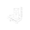Вытяжка каминная Elica FLAT GLASS IX/A/60 