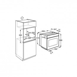 Духовой шкаф Electrolux EOB3400BOR                                                                                                                                                                                                                        