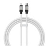 Кабель Baseus CoolPlay Series Type C - Lightning 2 метра белый 